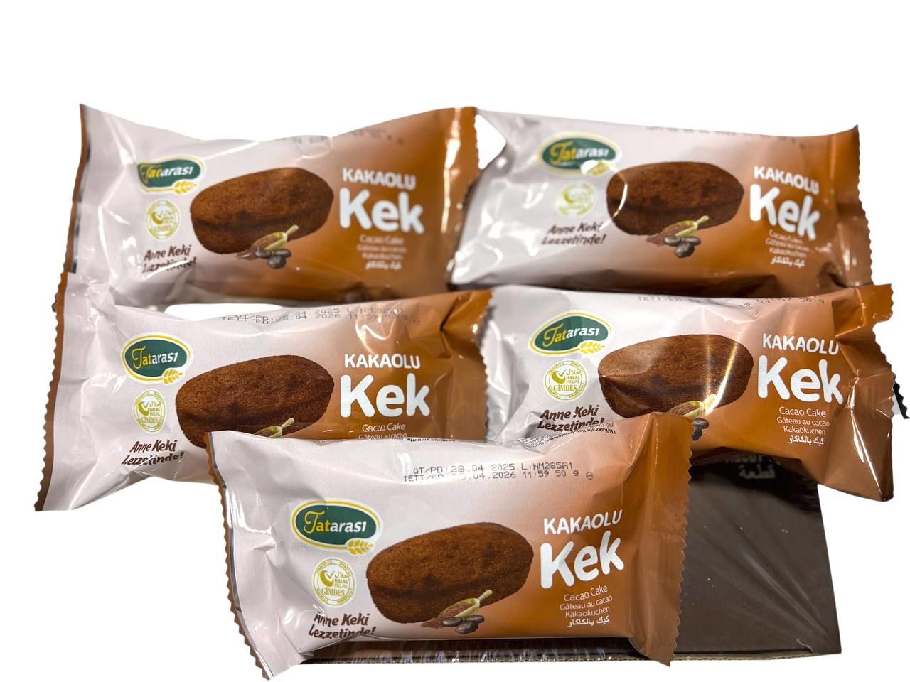 Tatarası Kakaolu Kek 50 Gr 5li Set