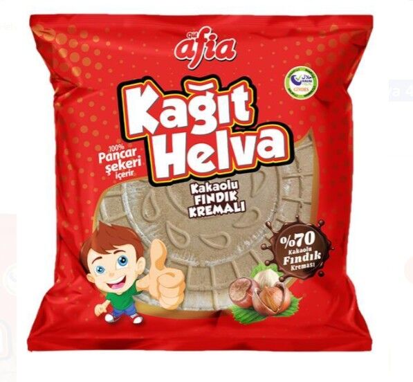 Afia Kakaolu Kağıt Helva 45 Gr