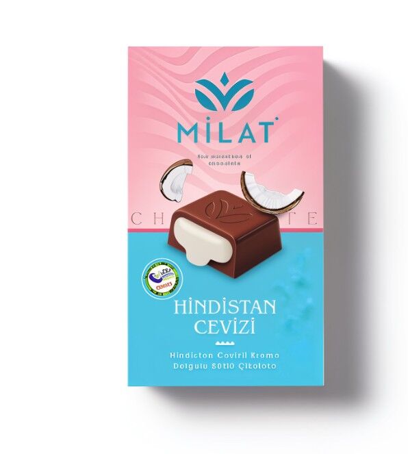 Milat Hindistan Cevizi Dolgulu Sütlü Çikolata 60 g