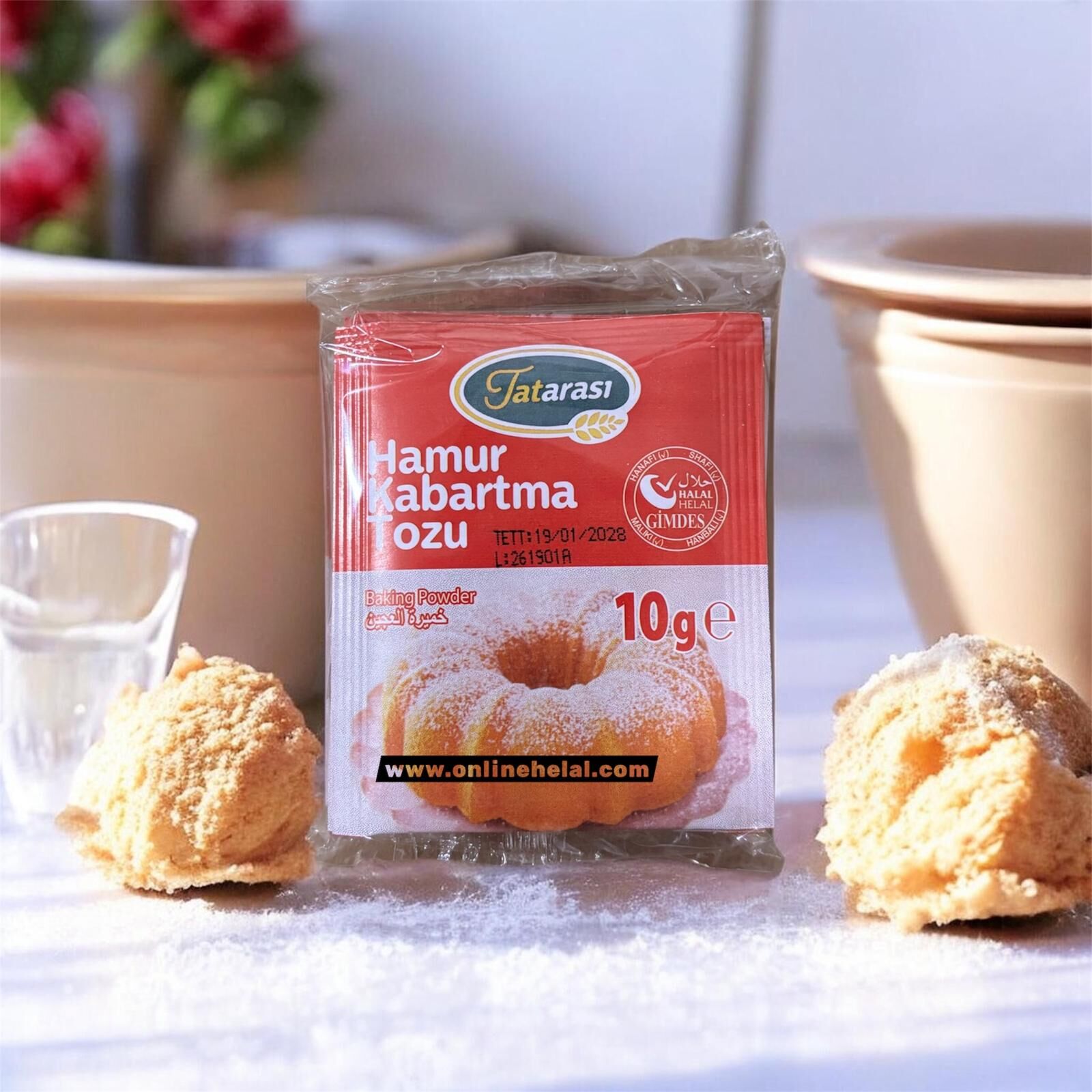 Tatatası Hamur Kabartma Tozu 10*10gr