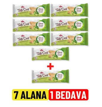 AfiaTatlı Dost Limon Kremalı Gofret 140GR 7 Alana 1 Bedava