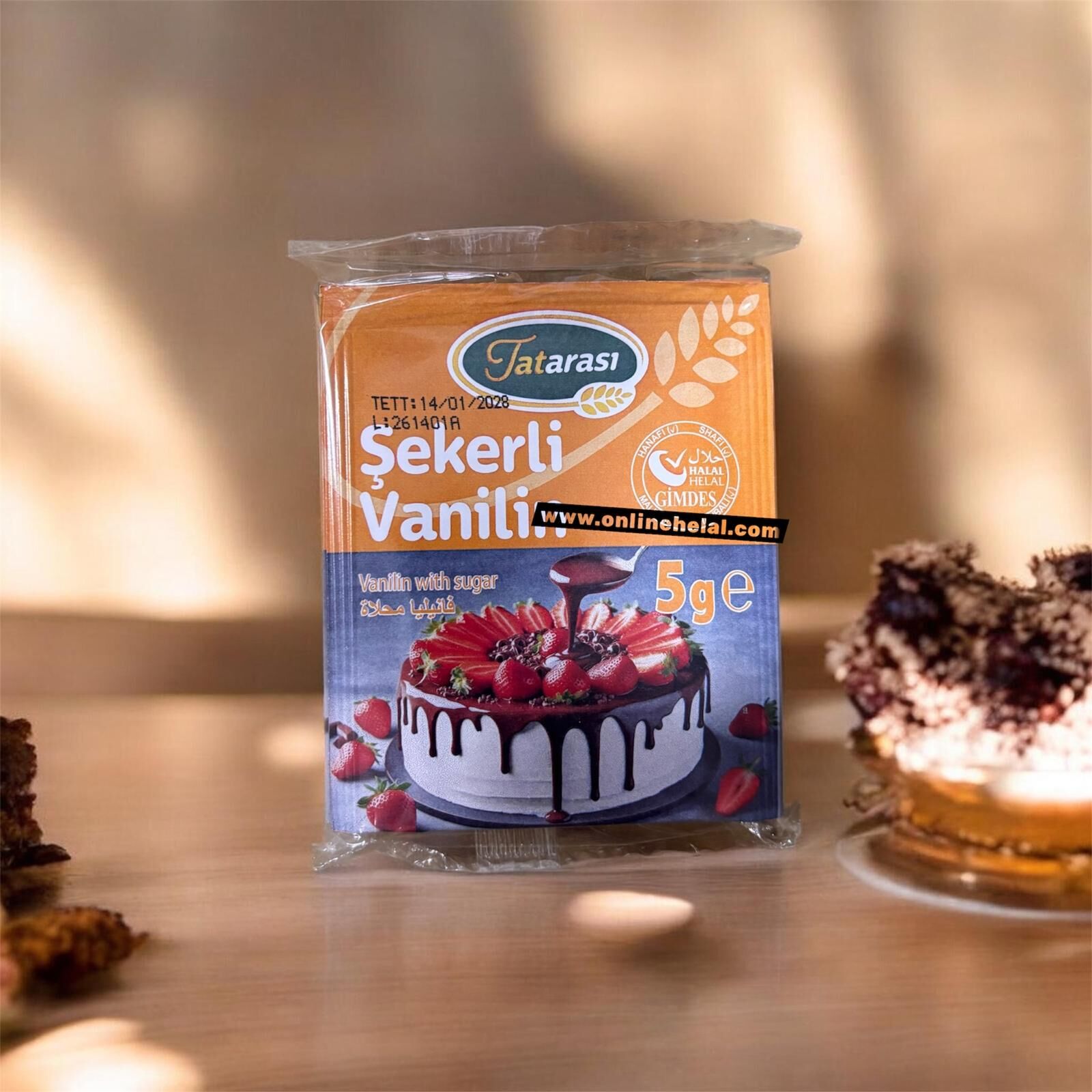 Tatarası Şekerli Vanilin 10*5gr