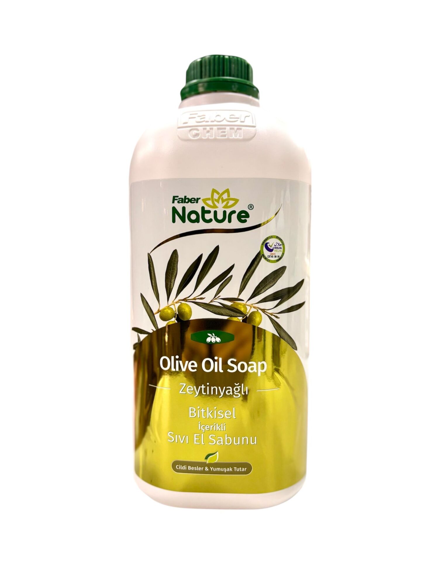 Faber Naturex Bitkisel İçerikli Zeytinyağlı Sıvı El Sabunu 2.5LT