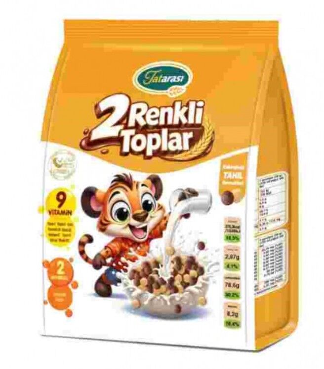 TATARASI 2 RENKLİ KAHVALTILIK GEVREK 300 GR