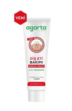 Agarta Doğal Diş Eti Bakımı Plak Karşıtı Diş Macunu 90 Ml