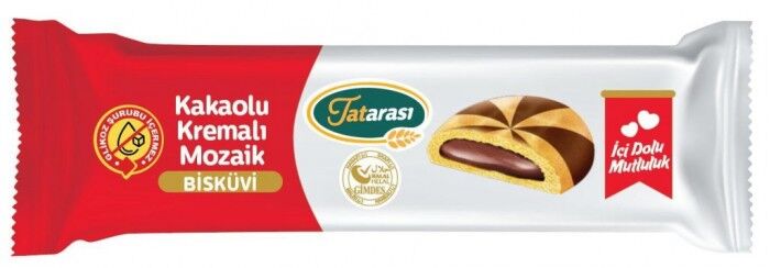 TATARASI KAKAO KREMALI MOZAİK BİSKÜVİ 40 GR
