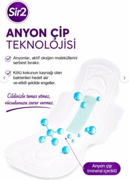 Angels Secret Aktif Oksijen ve Negatif İyon Gece Pedi