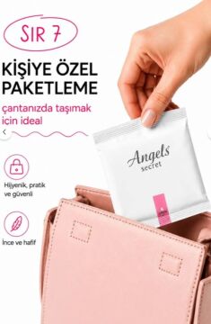 Angels Secret Aktif Oksijen ve Negatif İyon Gündüz Pedi