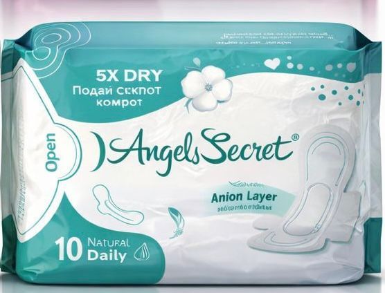 Angels Secret Aktif Oksijen ve Negatif İyon Gündüz Pedi