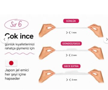 Angels Secret Aktif Oksijen ve Negatif İyon Gece Ekstra Ped