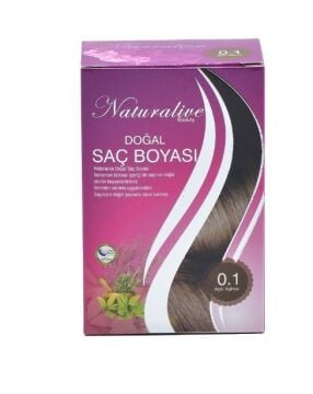 Naturalive Doğal Saç Boyası Açık Kahve 100gr
