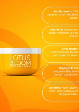 SOBE Parfümlü Krem Lotus Bloom 250ml