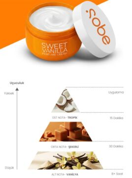 SOBE Parfümlü Krem Sweet Vanilla 250ml