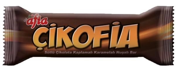 Afia Çikofia Sütlü Çikolata Kaplamalı Bar 40GR