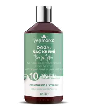 Yeşilmarka Doğal Saç Kremi  Tüm Saç Tipleri İçin 350ml