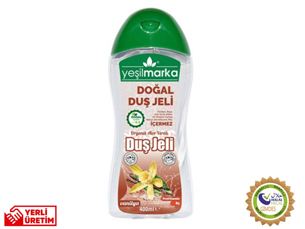 Yeşilmarka Doğal Vanilyalı Duş Jeli 400 ml