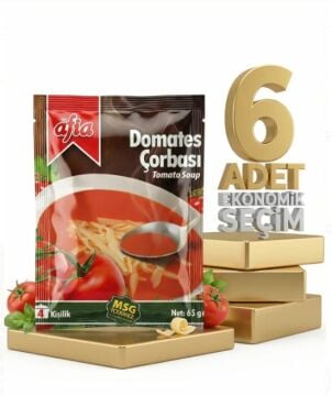 Afia Domates Çorbası 65 Gr 6lı Set