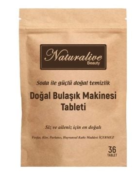 Naturalive Bulaşık Makinesi Tableti 36lı
