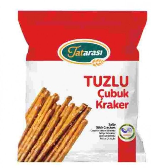 Tatarası Tuzlu Çubuk Kraker 90 Gr 5li Set