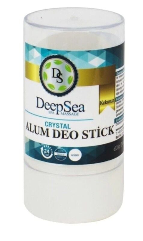 DeepSea Tuz Taşı Kristal Doğal Tuz Içeren Roll-on( 120 gr Deodorant)
