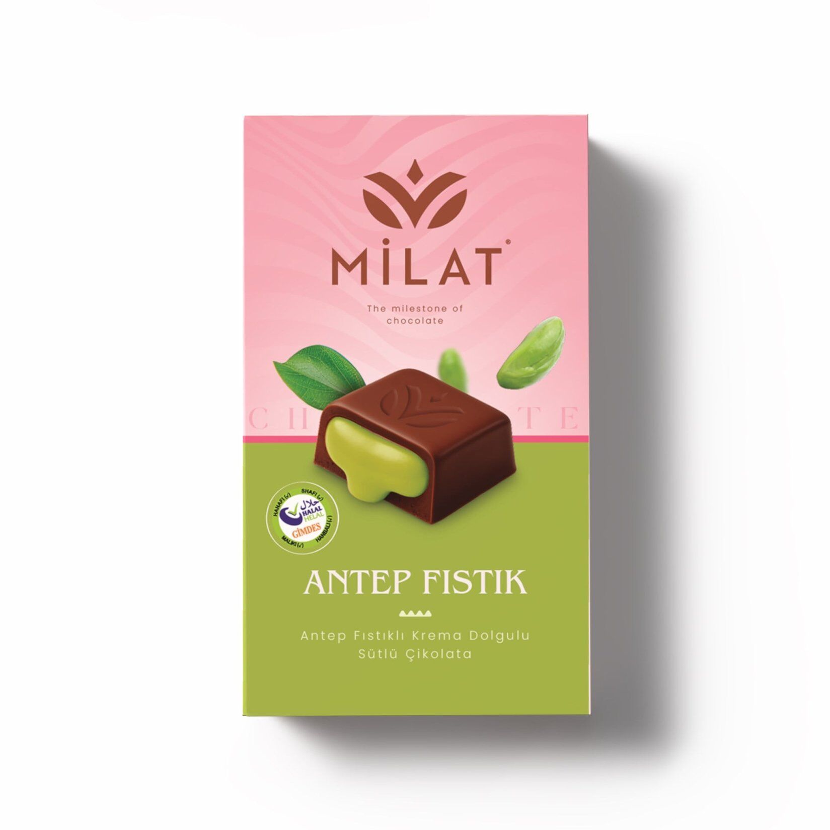 Milat Fıstık Dolgulu Çikolata 60 g