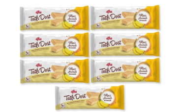 Afia Tatlı Dost Muz Kremalı Gofret 140 Gr 7li Set
