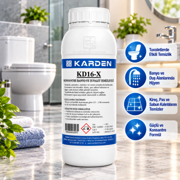 Karden Konsantre Banyo Ve Tuvalet Temizleyici 1 Lt