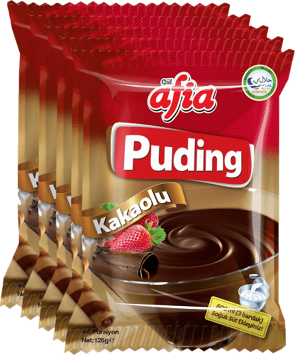Afia Kakaolu Puding Set 5,li