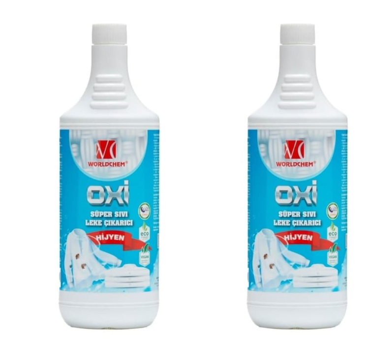 Worldchem Sıvı Oksi Leke Çıkarıcı 1000ml * 2li Set