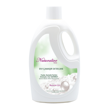 Naturalive Beyazlar İçin Çamaşır Makinesi Deterjanı 2.5lt