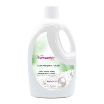 Naturalive Beyazlar İçin Çamaşır Makinesi Deterjanı 2.5lt