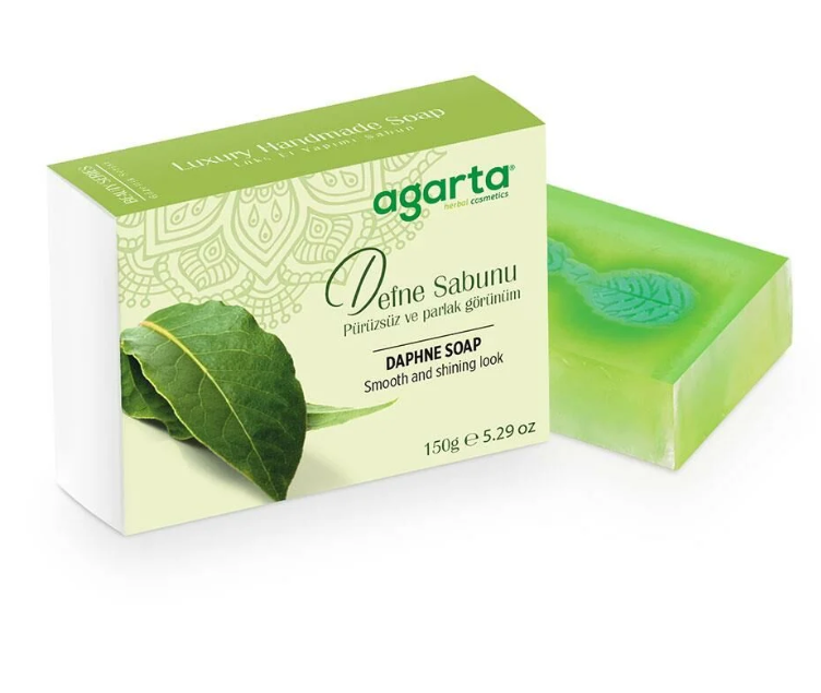 Agarta El Yapımı Doğal Defne Sabunu  150gr