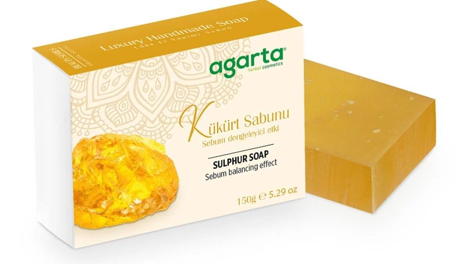 Agarta El Yapımı Doğal Kükürt Sabunu 150gr