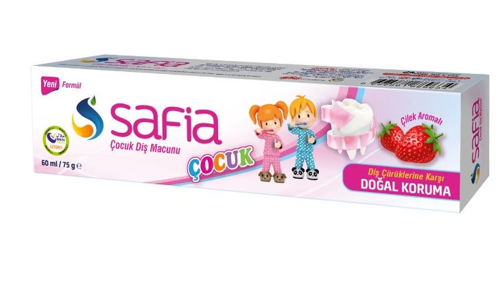 Safia Çocuk Diş Macunu 60ml