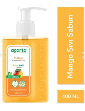 Agarta Doğal Mango Sıvı Sabun 400 ml