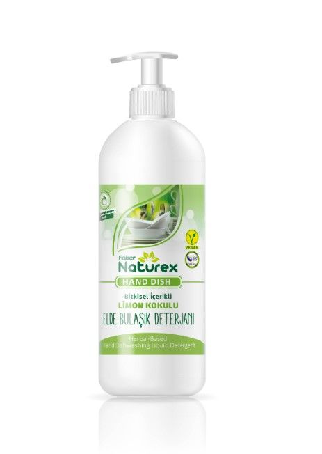 Faber Naturex Bitkisel Esaslı Elde Bulaşık Temizleyici Doğal Limon Özlü 500ml