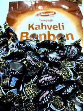 Tatarası Kahveli Tereyağlı Bonbon Şeker 250gr