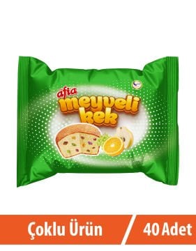 Afia Meyveli Kek 40*40 Gr