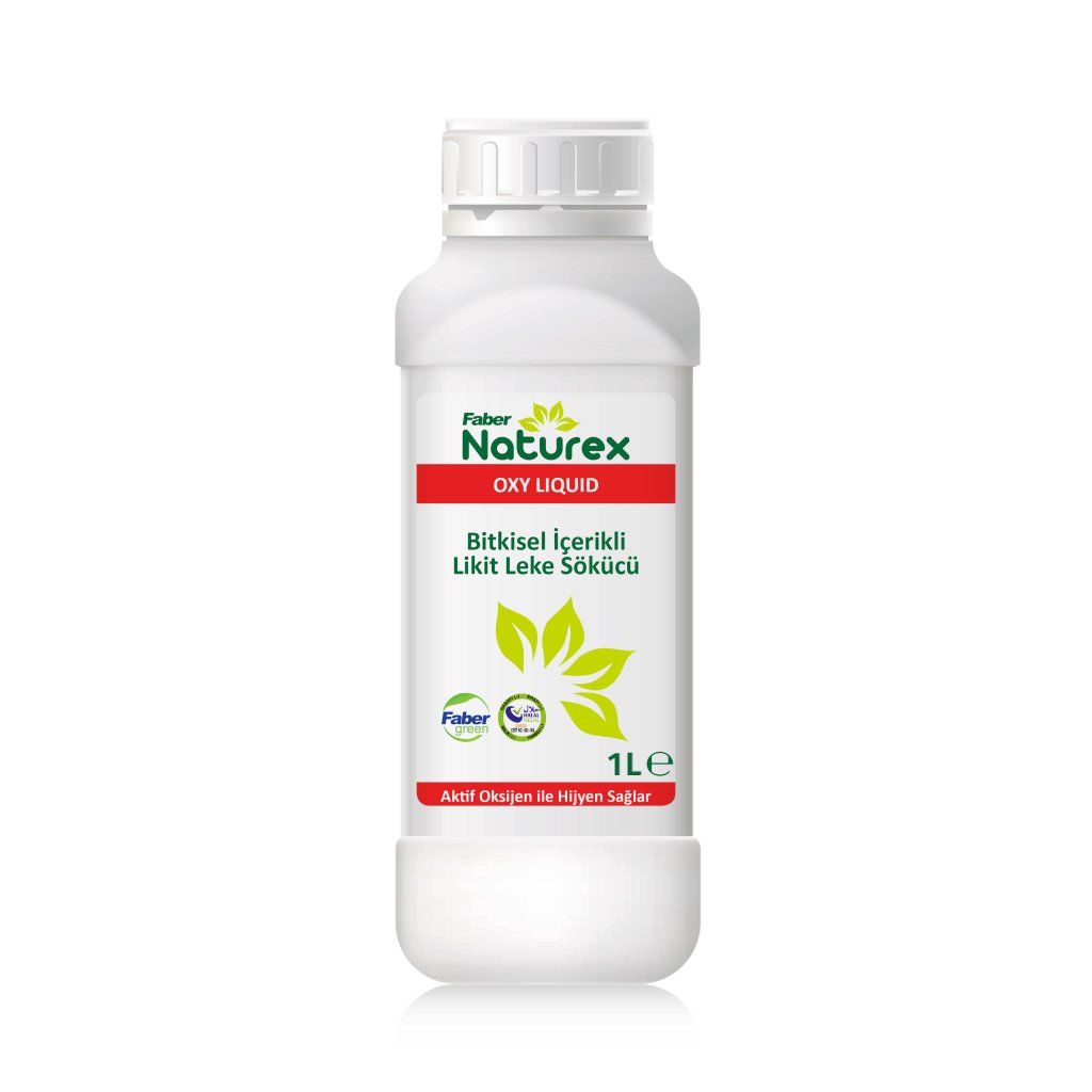 Faber Naturex Oksi Sıvı Çamaşır Leke Sökücü (1 L Şişe)