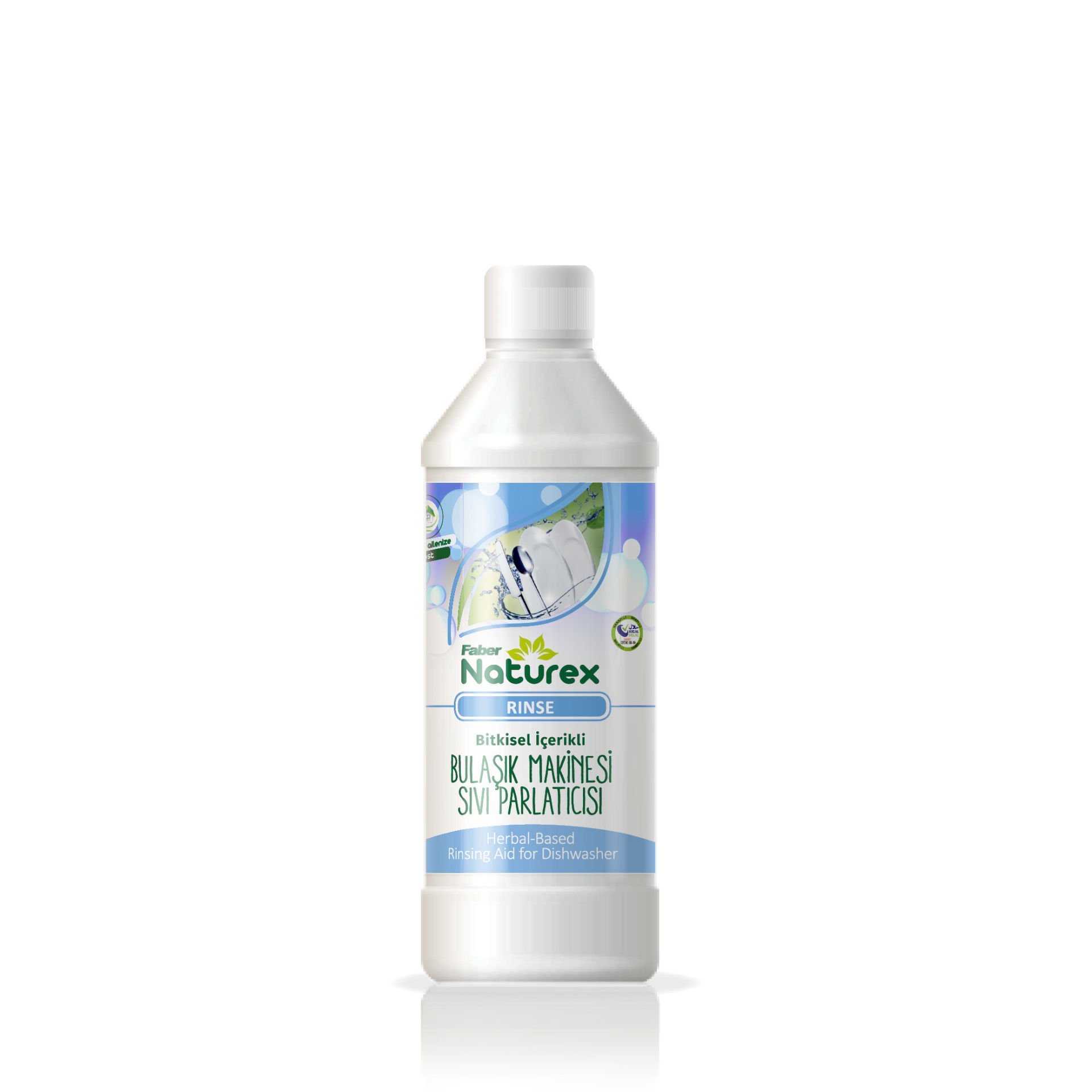 Faber Naturex Bulaşık Makineleri İçin Sıvı Parlatıcı (500 ml Şişe)