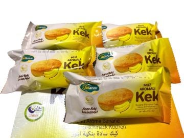 Tatarası Muz Aromalı Kek 50 Gr 5li Set