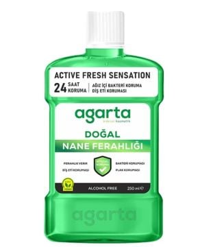 Agarta Ağız Bakım Suyu Ferah Nefes Alkolsüz 250 Ml