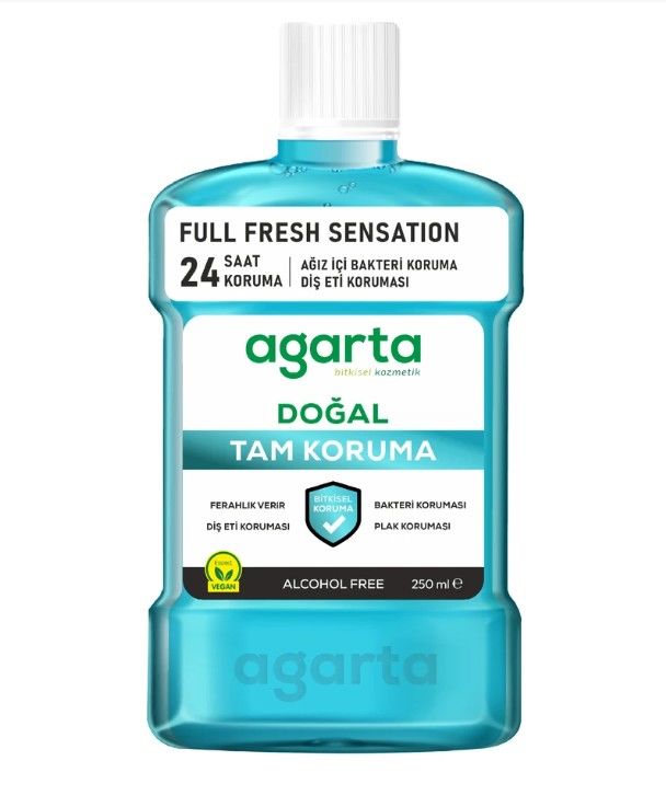 Agarta Ağız Bakım Suyu Tam Koruma Alkolsüz 250 Ml