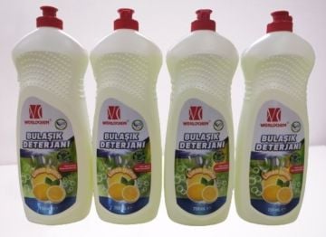 Worldchem Elde Bulaşık Deterjan 750ML 4,lü Set