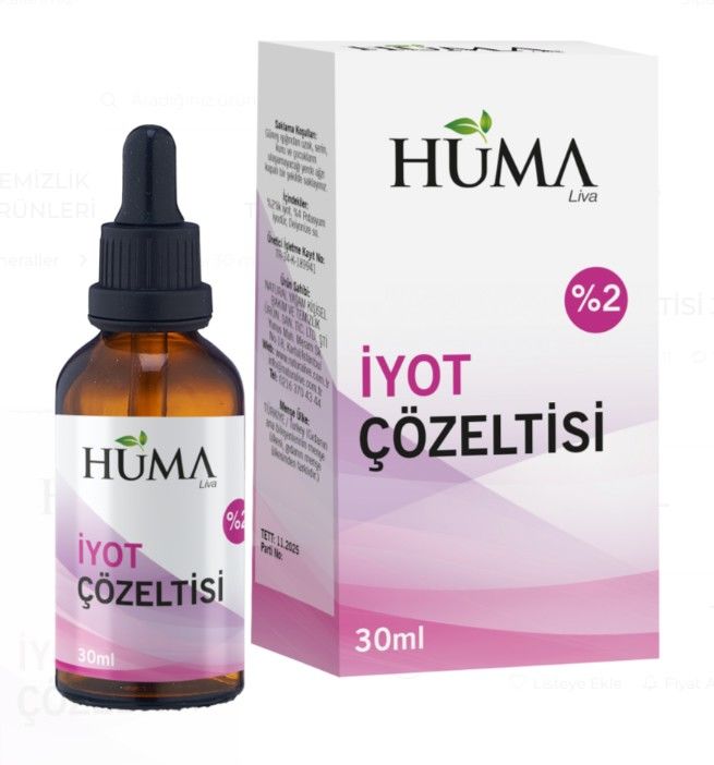 Huma İyot Çözeltisi 30ml
