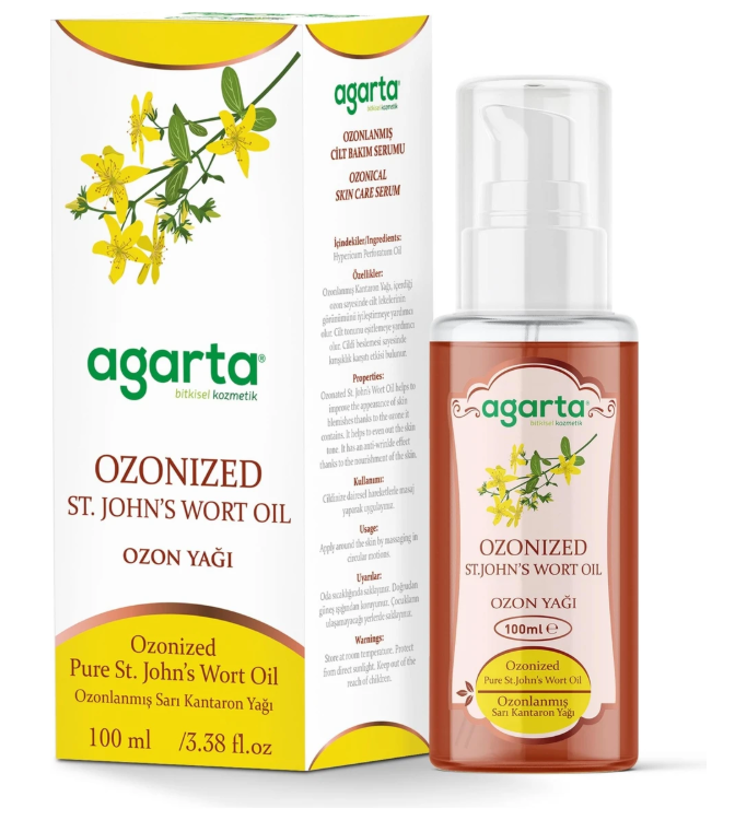 Agarta Doğal Ozonlanmış Sarı Kantaron Yağı 100 ml