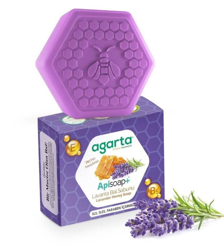 AGARTA Doğal ApiSoap Lavanta Bal Sabunu - 125 Gr.