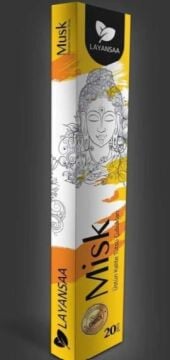 Layansa MUSK AROMALI 20 ÇUBUK TÜTSÜ