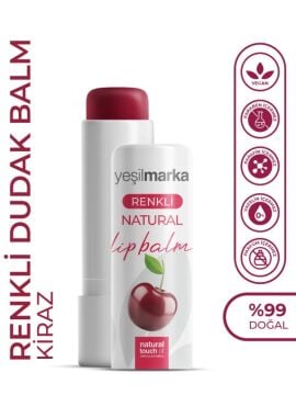 Yeşilmarka Renkli Doğal Dudak Balmı Kiraz