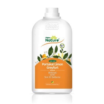 Faber Naturex Bitkisel Sıvı El Sabunu ''Portakal & Limon & Greyfurt Kokulu'' - 2.5lt